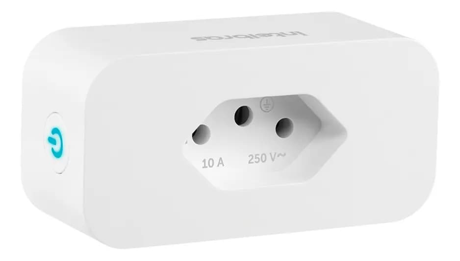 Tomada inteligente Izy Smart Wifi medição consumo Intelbras cor branco — imagem 4