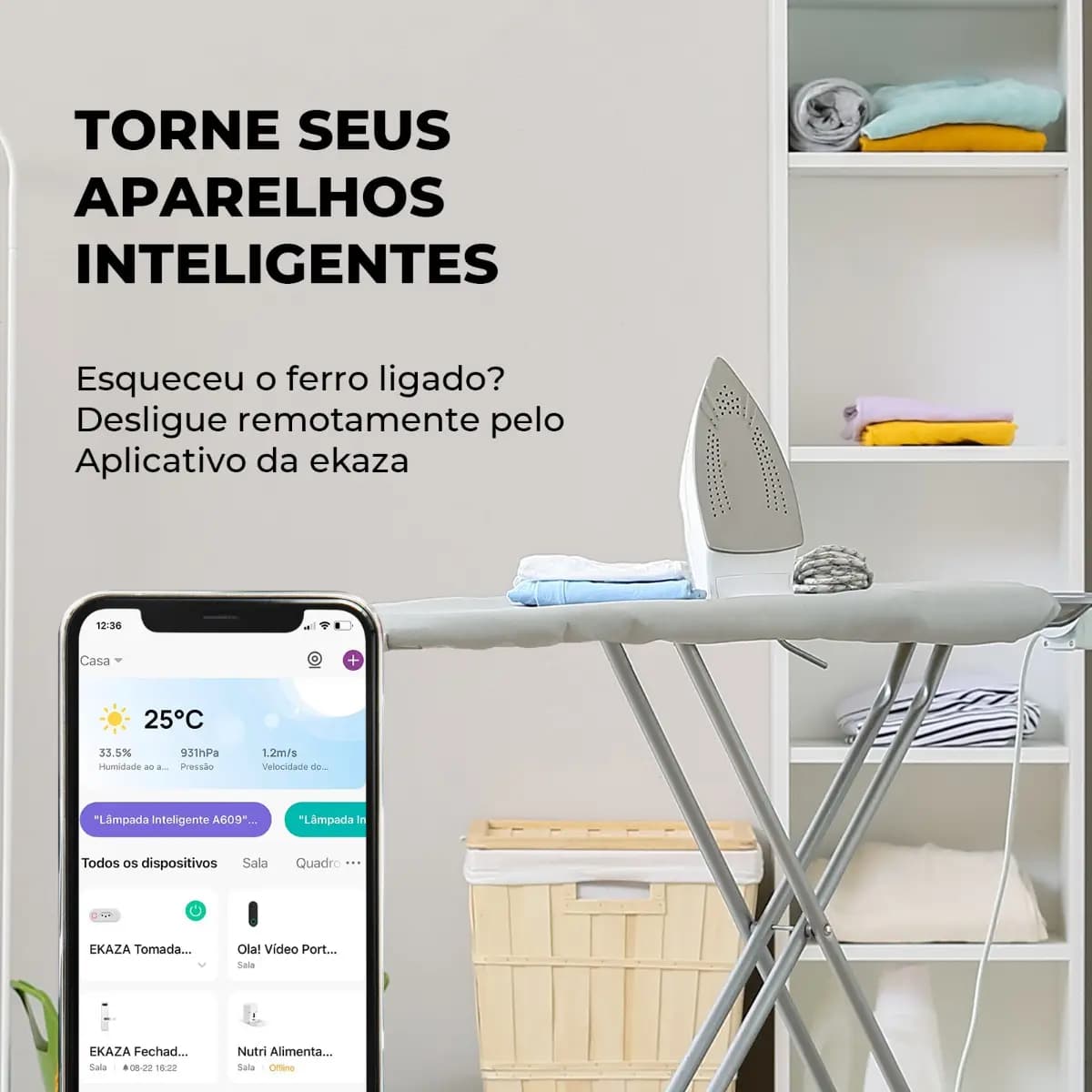 Tomada Inteligente Wifi 10a Ekaza Medidor De Consumo Smart Alexa Google Tuya Smart Life 110v — imagem 3