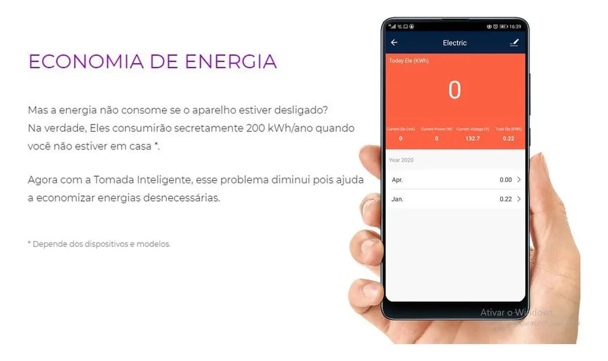 Tomada Inteligente Smart Wifi Controle Automação Ekaza 16a — imagem 3
