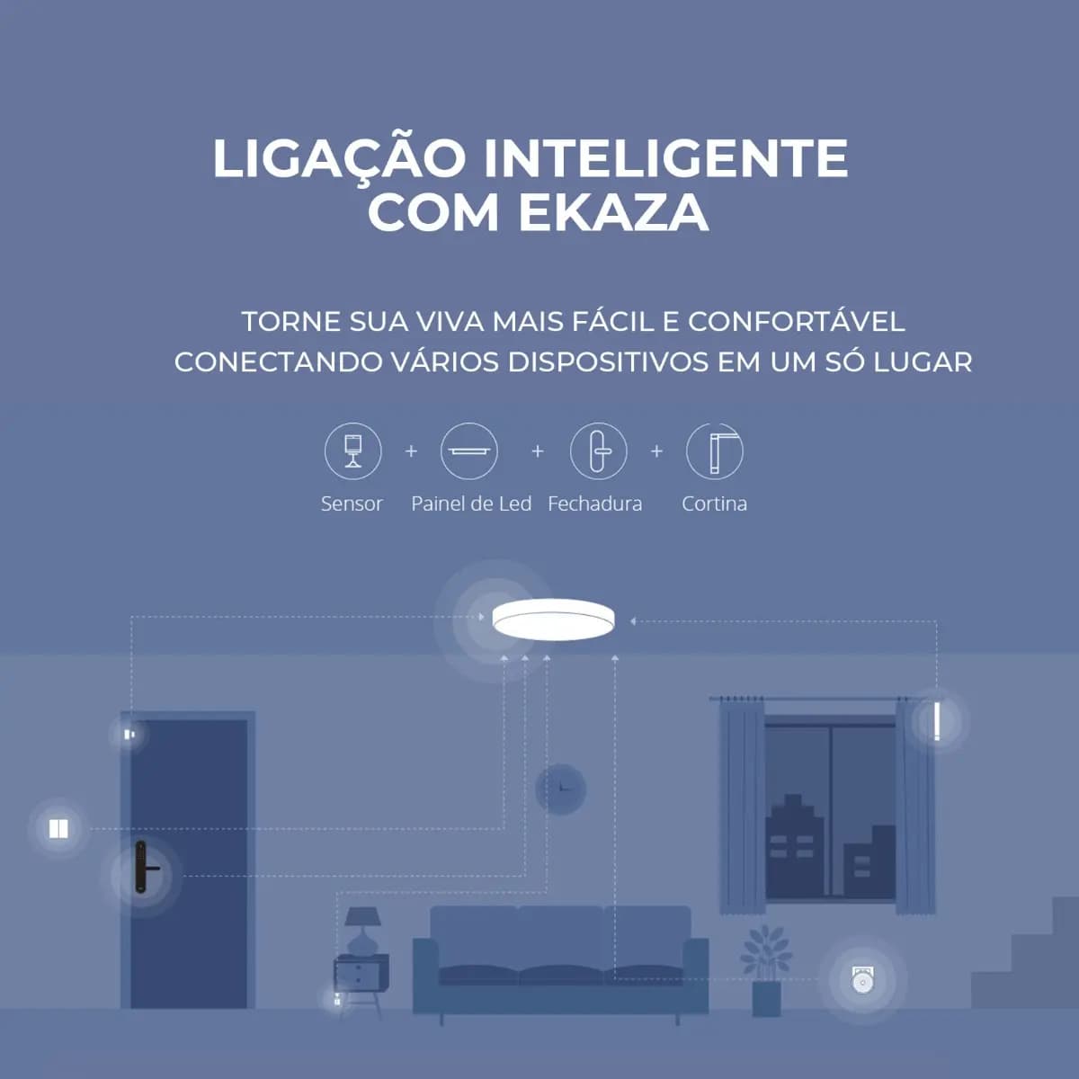 Tomada Inteligente Wifi 10a Ekaza Medidor De Consumo Smart Alexa Google Tuya Smart Life 110v — imagem 5