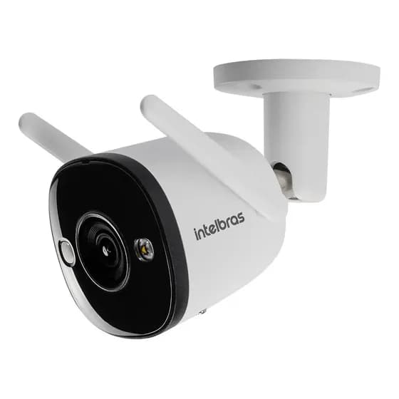 Câmera De Video Segurança Intelbras Im5+ Wi-fi Full Hd Full Color Cor Branca
