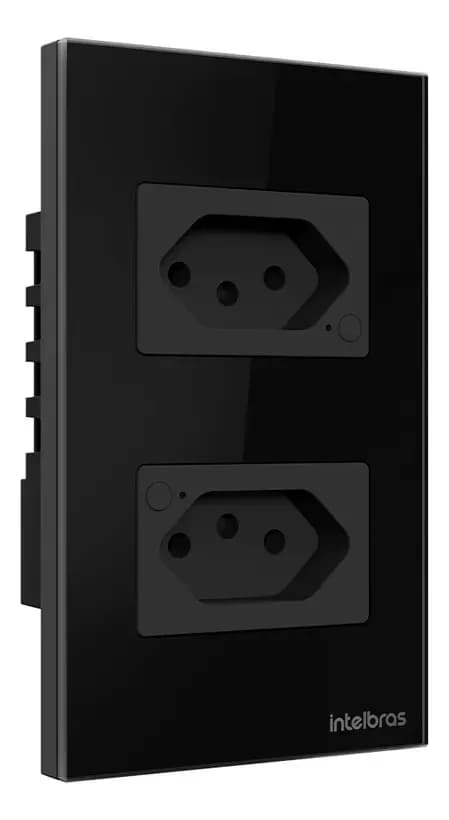 Tomada Inteligente Wi-fi Etw 1002 Intelbras Preto