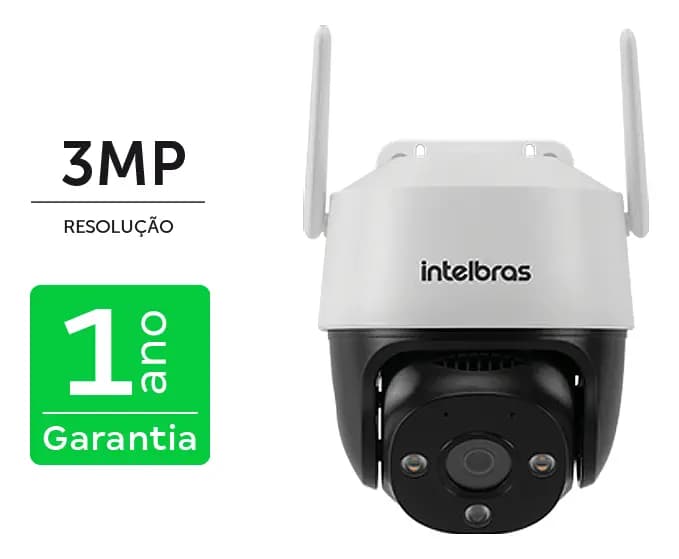 Câmera Inteligente Im7 + 3mp De Resolução Branca Intelbras — imagem 2