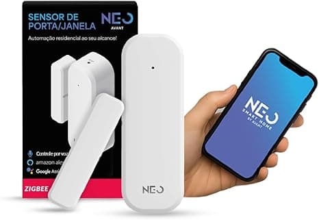 Sensor Inteligente de Presen&ccedil;a Articulado 360 ou Portas e Janelas Zigbee ou Wi-Fi 2.4 GHz Branco Avant Neo (Sensor Porta e Janela, Zigbee) | Amazon.com.br — imagem 4